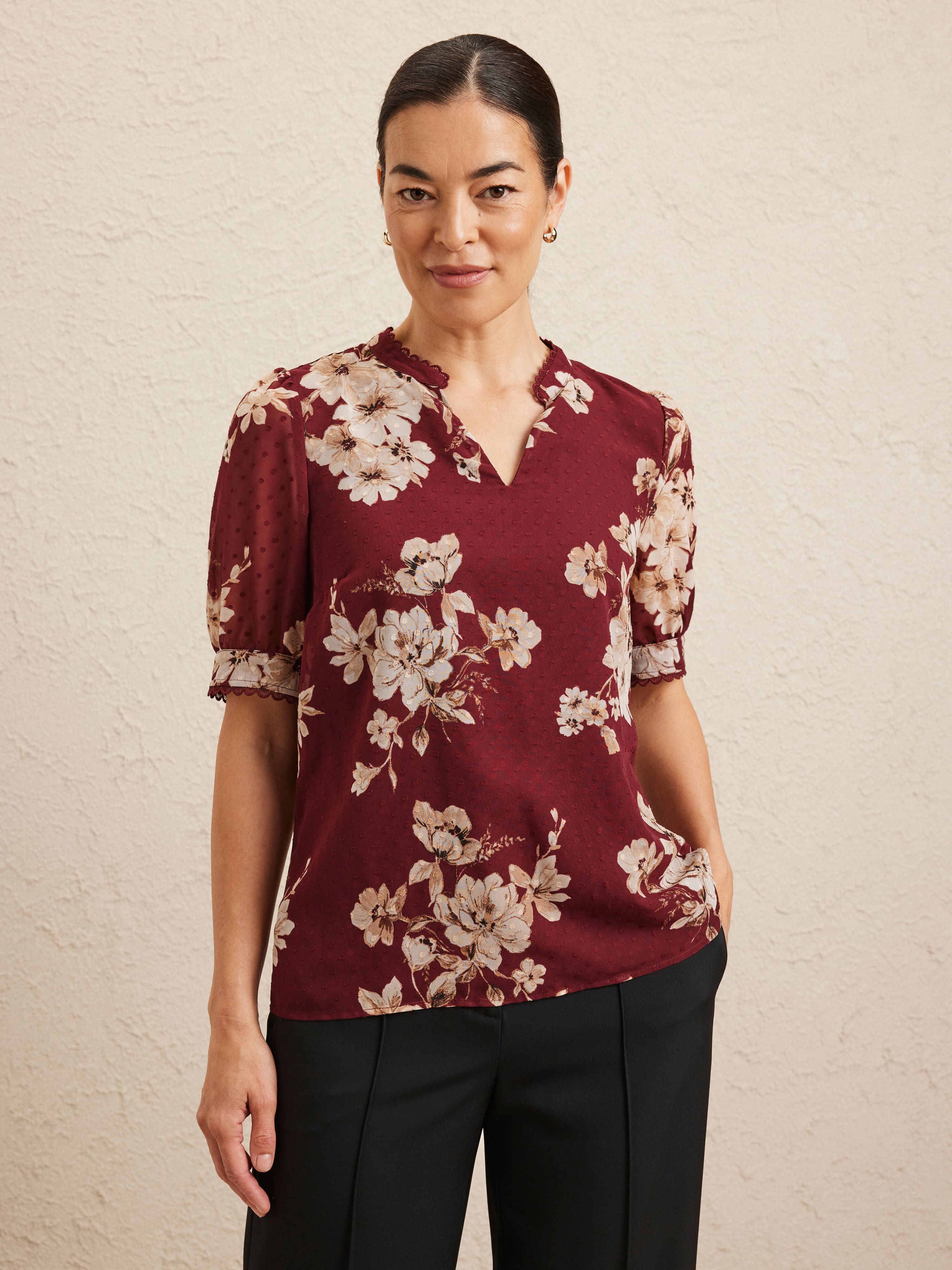 Georgia Elbow Sleeve Blouse