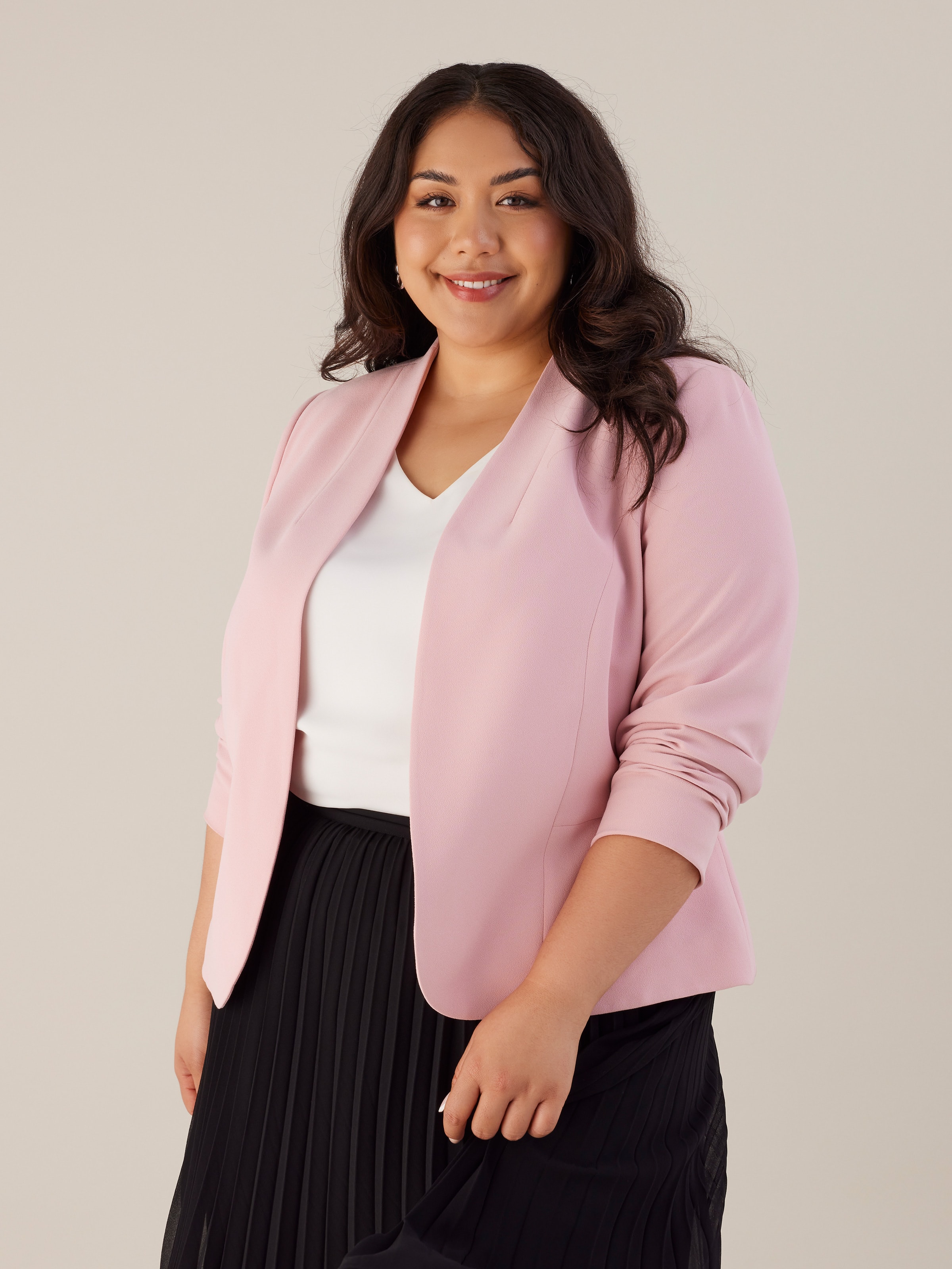 Curve Stella Collarless Jacket