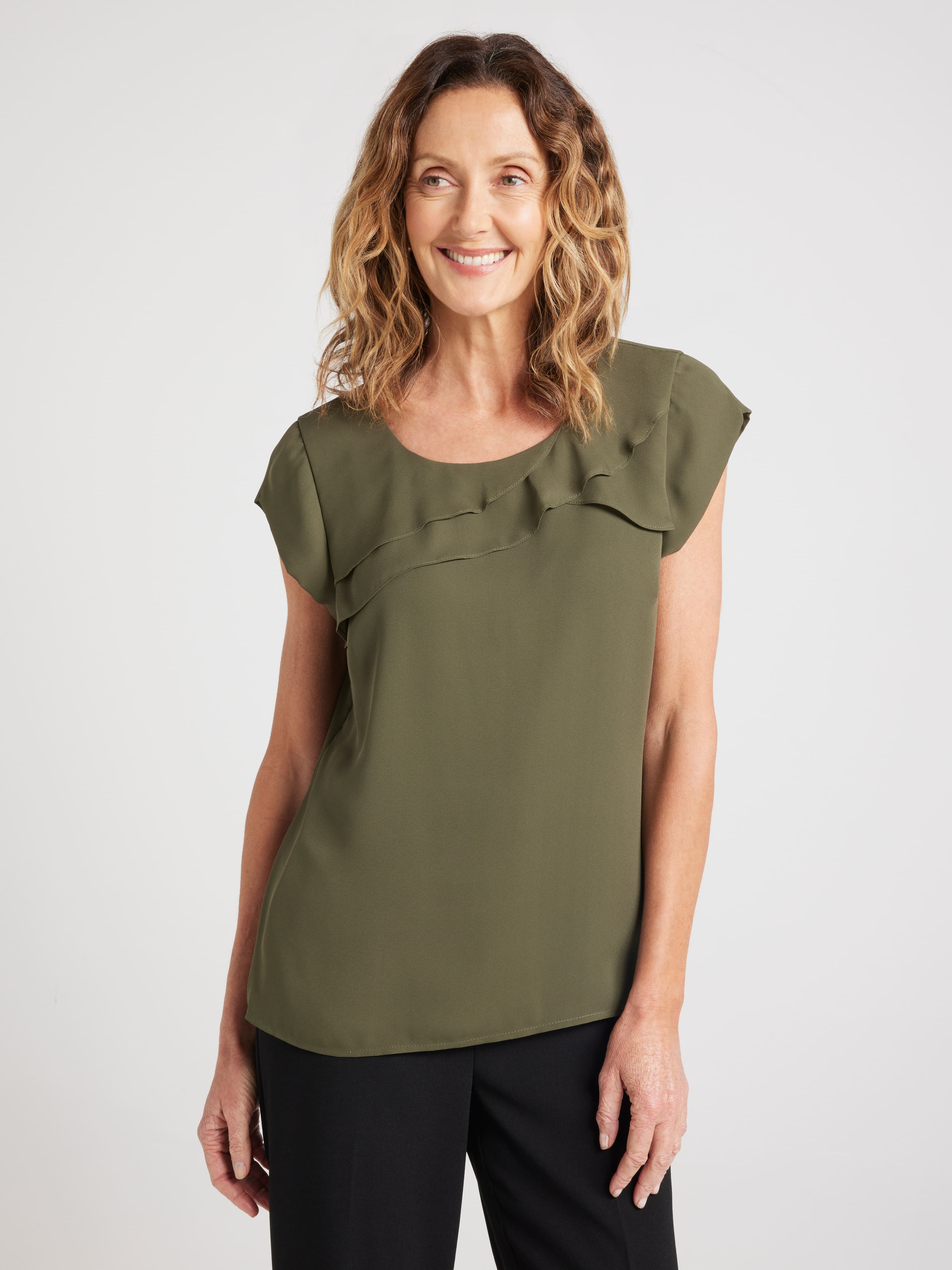 Arti Ruffle Blouse